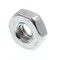 Prime-Line Machine Screw Hex Nuts, #12-24, Zinc Plated Steel (100 Pack) 9074344 - alternate 1